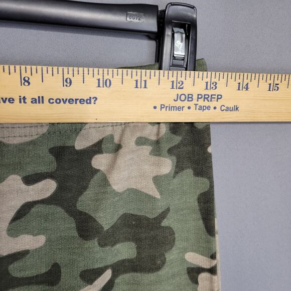 Revolution Pants Boys Medium 10 Camo Green Jogger Lounge Casual Youth Pull On - Picture 2 of 9